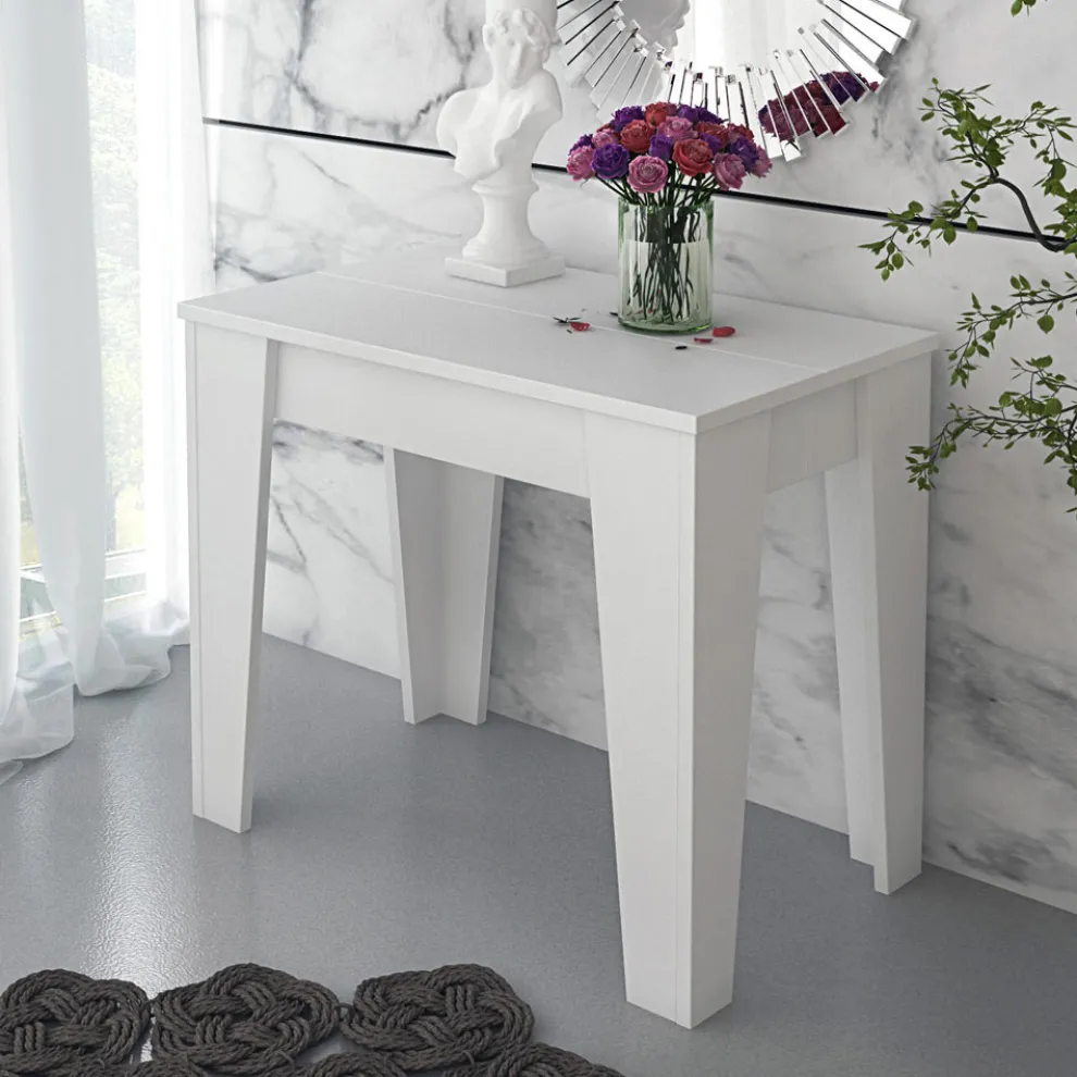 Konsolentisch aus ökologischen Holzpartikelplatten – Curio