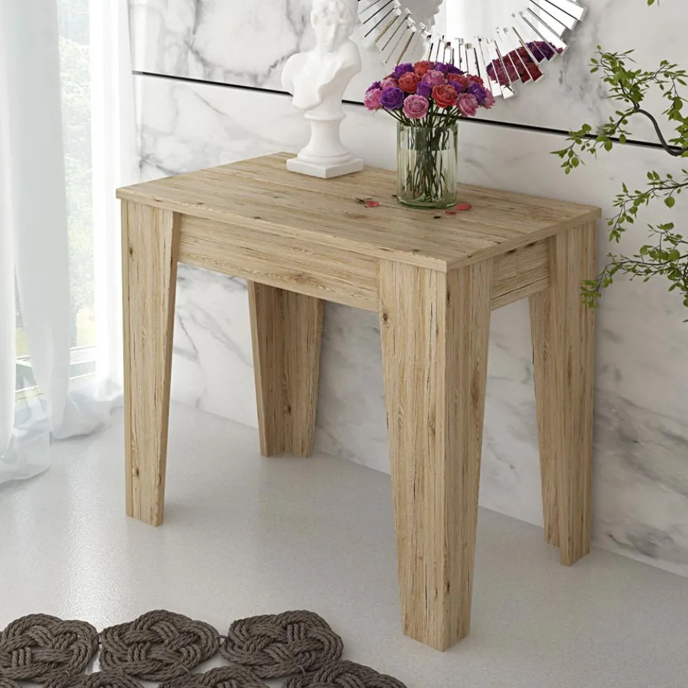 Konsolentisch aus ökologischen Holzpartikelplatten – Curio