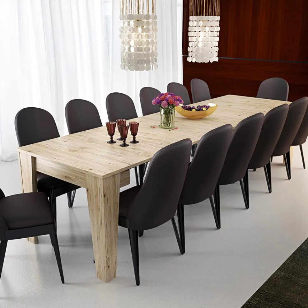 Konsolentisch aus ökologischen Holzpartikelplatten – Curio