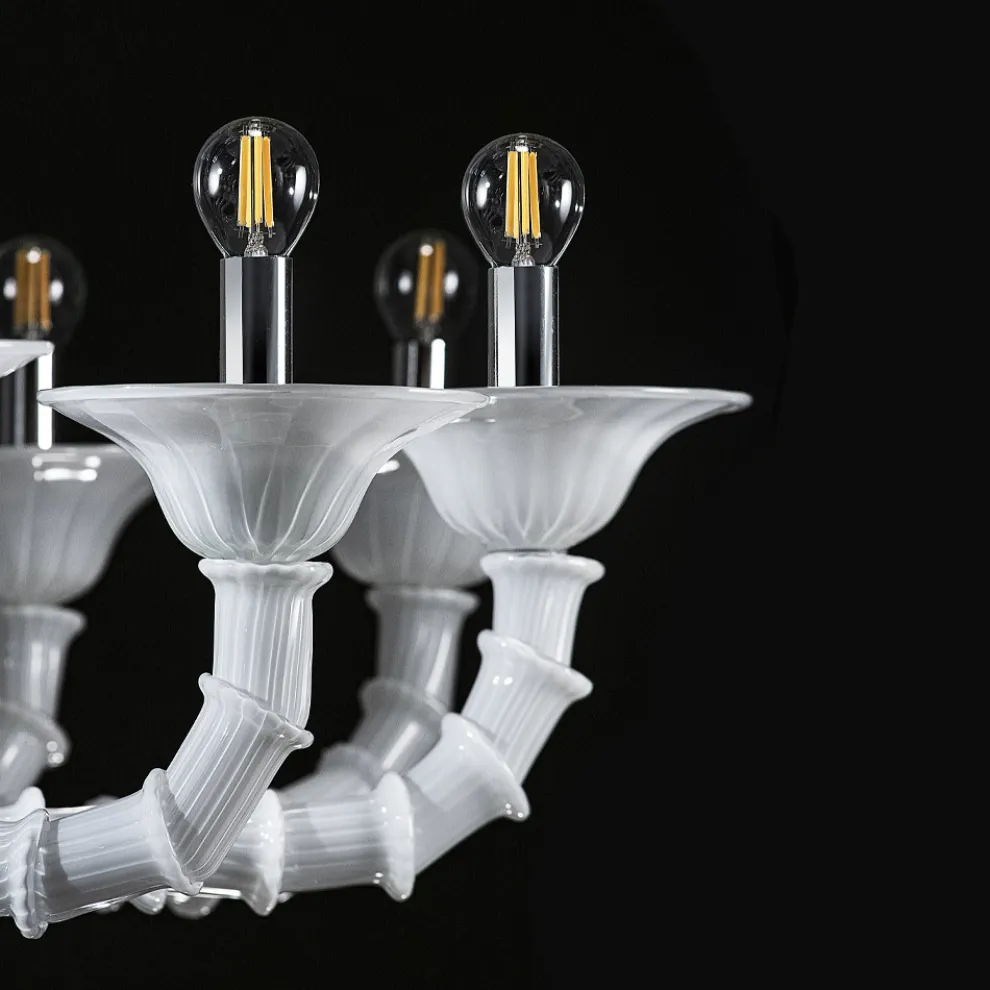 Kronleuchter im klassischen Stil aus mundgeblasenem venezianischem Glas - Vanity