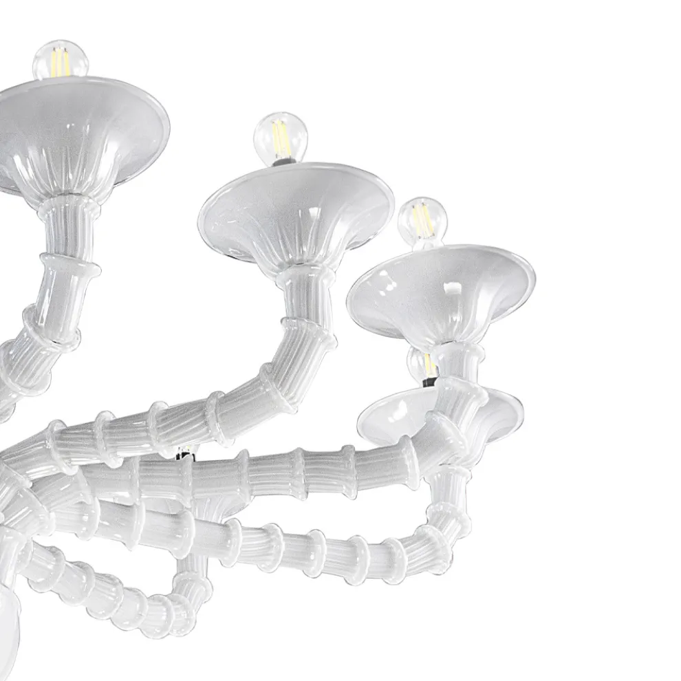 Kronleuchter im klassischen Stil aus mundgeblasenem venezianischem Glas - Vanity