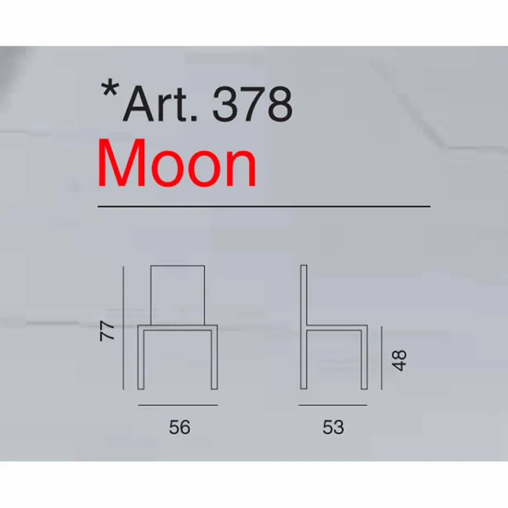 Kunstleder Stuhl in modernem Design Costello