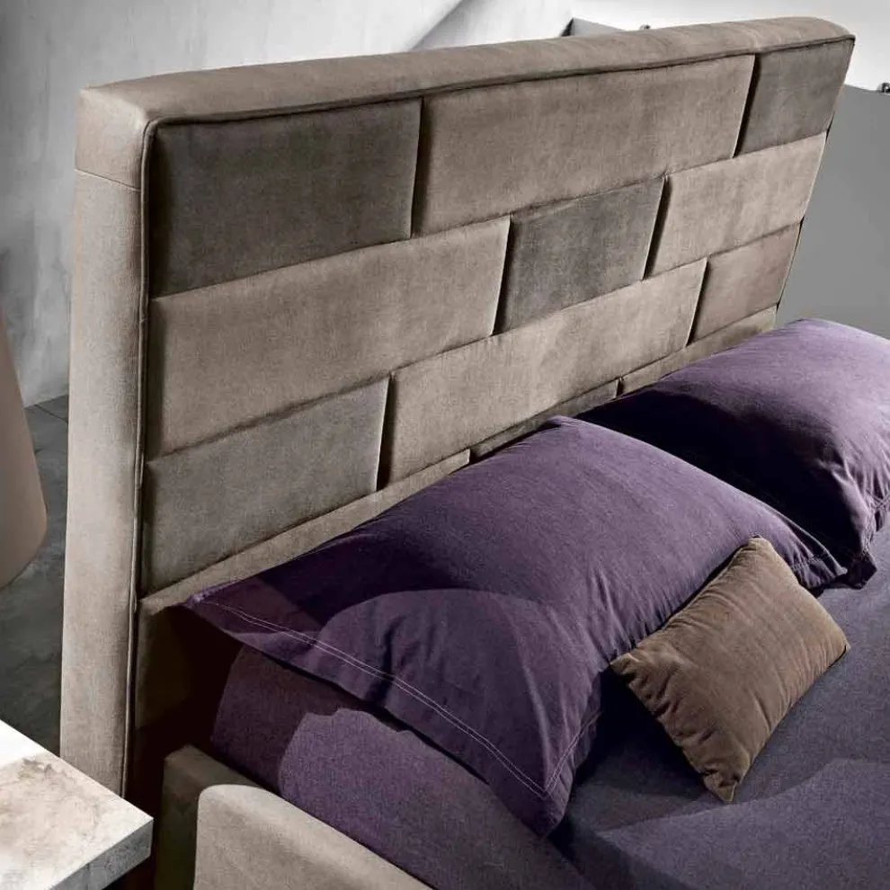 Modernes Doppelbett mit Aufbewahrungsbox 160x190/200cm Gin