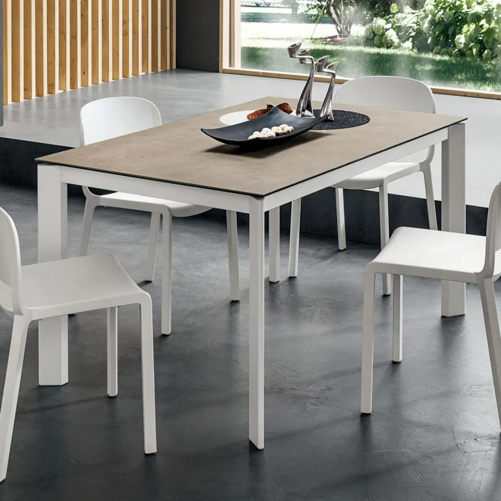 Laminam Esstisch mit Aluminiumstruktur Made in Italy - Bayern