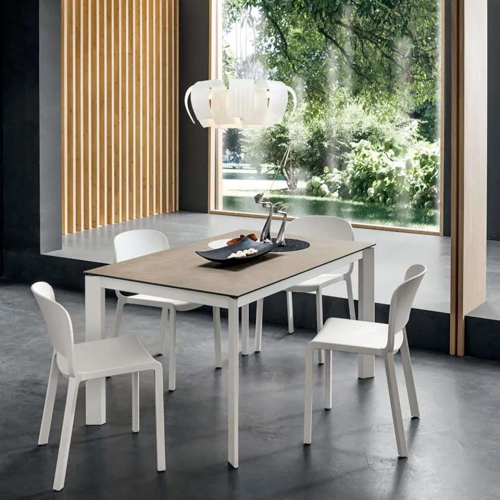 Laminam Esstisch mit Aluminiumstruktur Made in Italy - Bayern