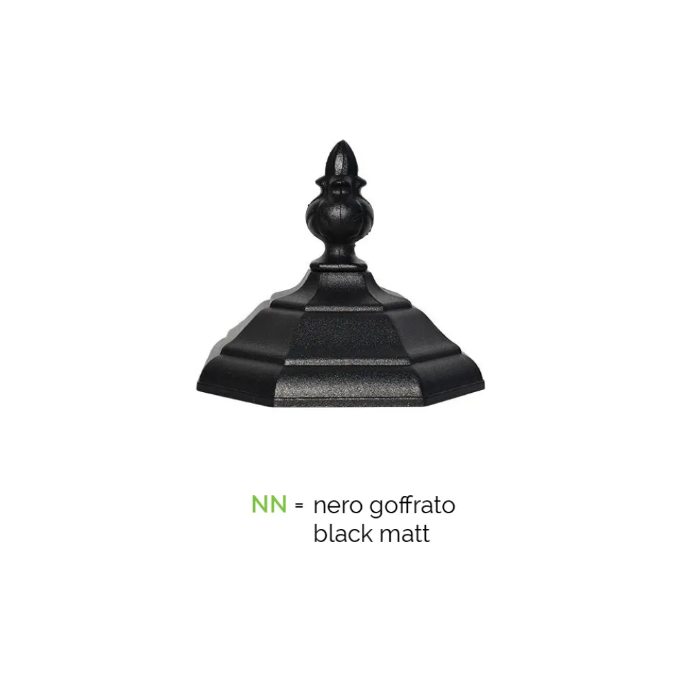 Lampe im Vintage-Stil aus Aluminiumdruckguss, hergestellt in Italien – Leona