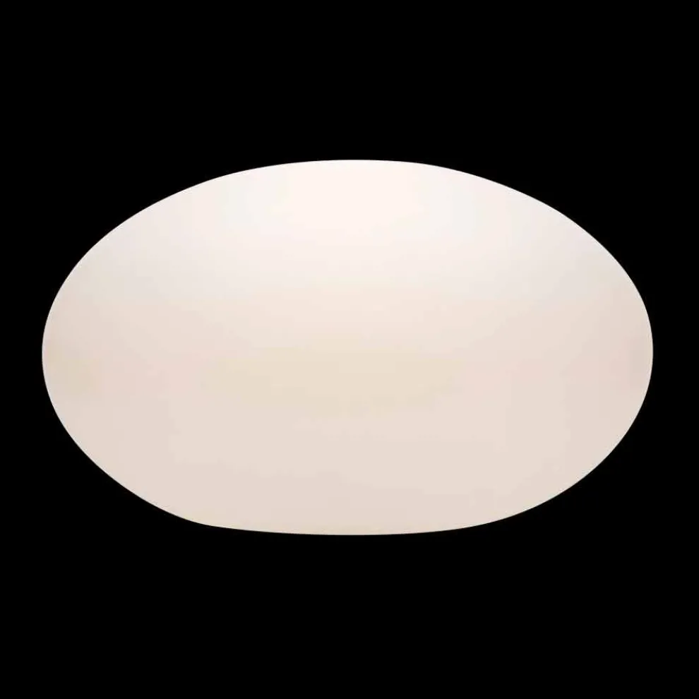 LED-, Solar- oder E27-Stehlampe in farbigem, modernem, ovalem Design - Uovostar