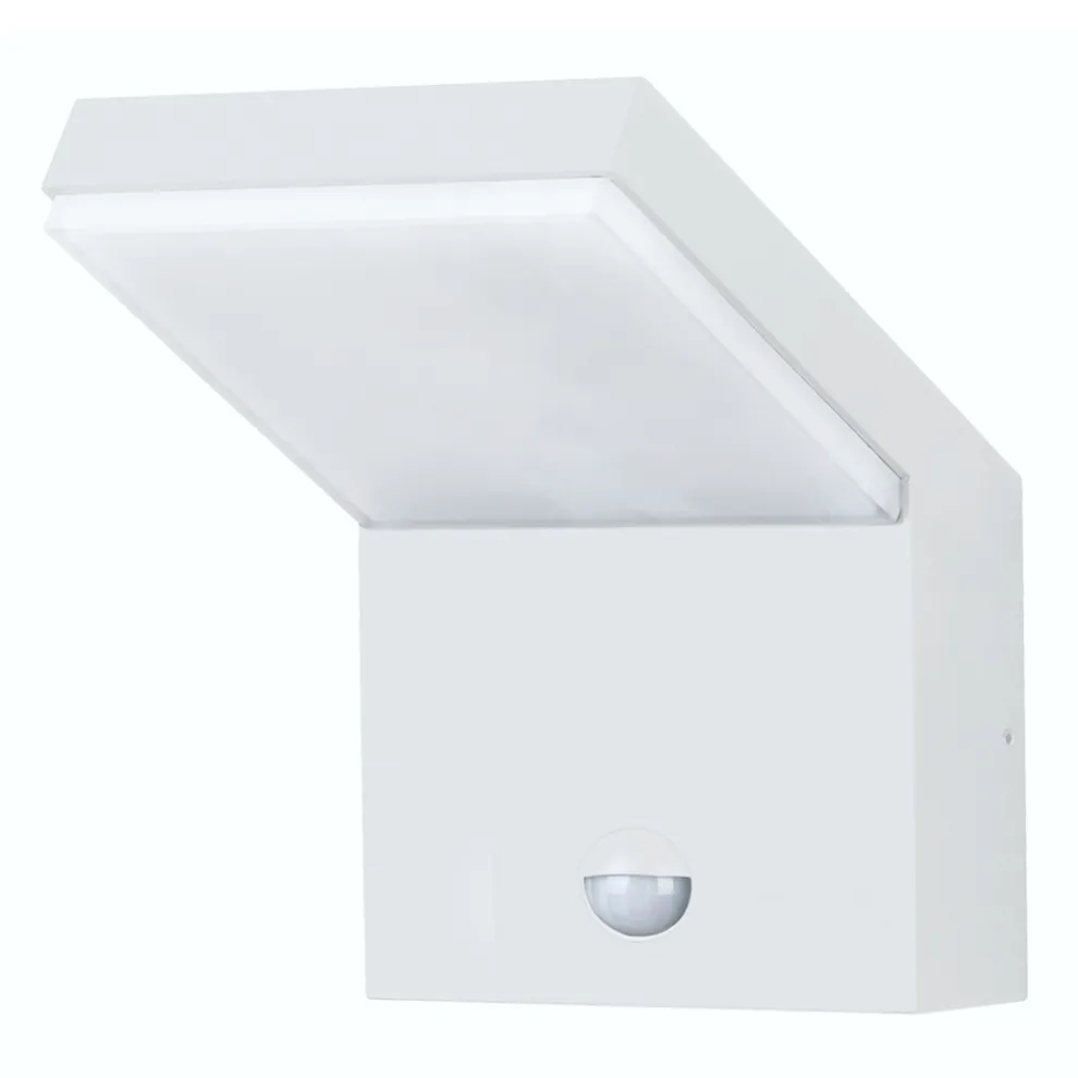 LED-Außenprojektor aus Aluminium mit Bewegungssensor - Nerea