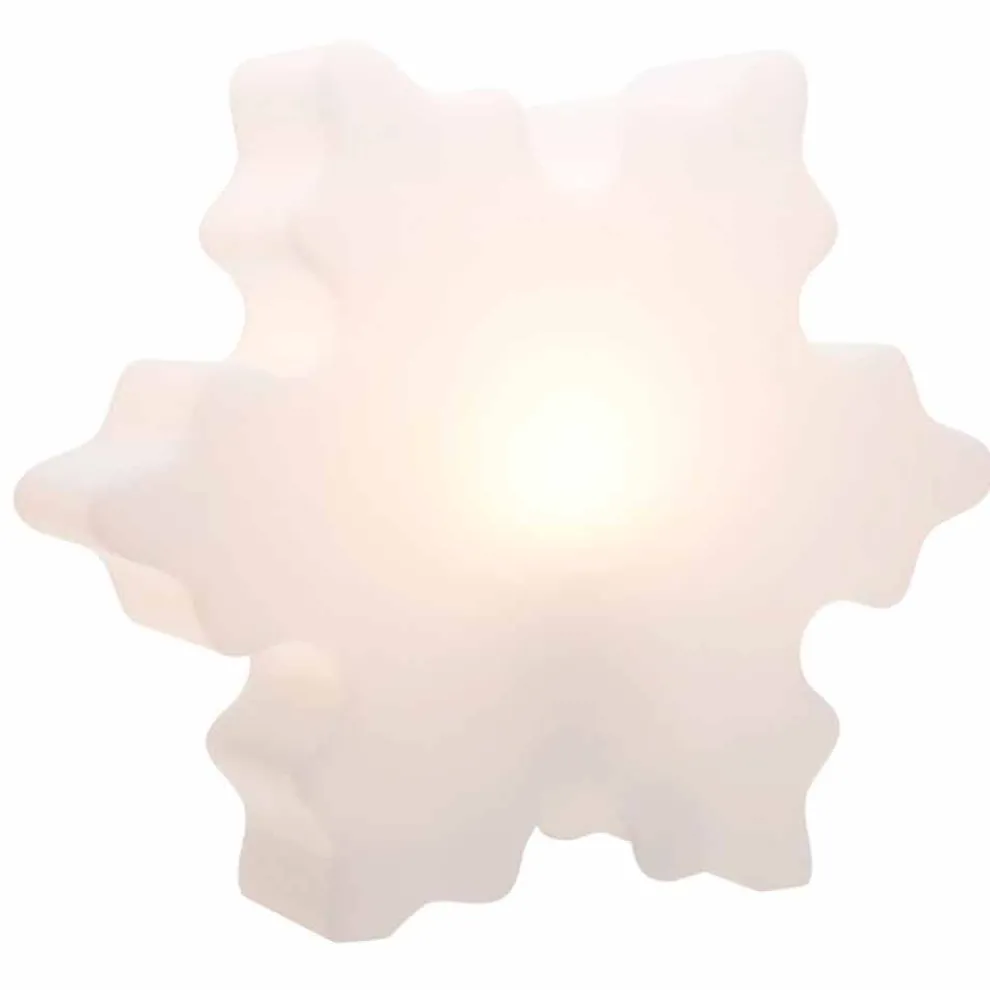 LED-Lampe, Solar oder E27 Kristall Design für drinnen oder draußen - Nevestar