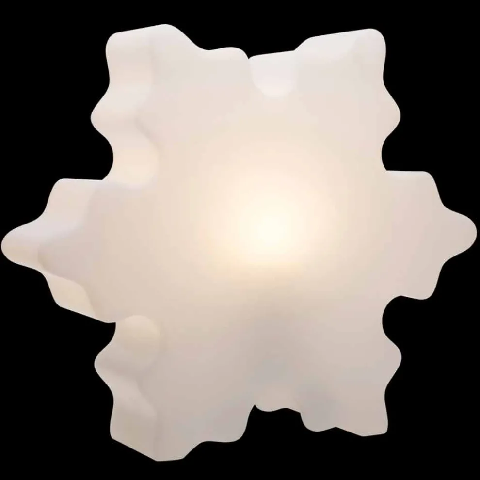 LED-Lampe, Solar oder E27 Kristall Design für drinnen oder draußen - Nevestar