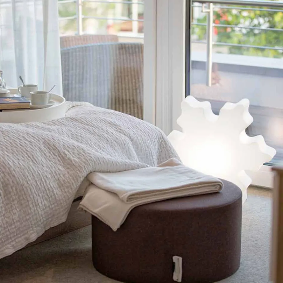 LED-Lampe, Solar oder E27 Kristall Design für drinnen oder draußen - Nevestar