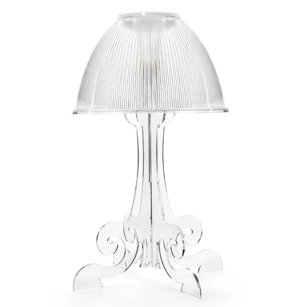 LED-Tischlampe aus transparentem Plexiglas Made in Italy - Odette
