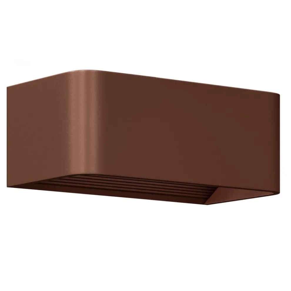 LED-Wandleuchte für den Innenbereich in Weiß, Schwarz oder Corten-Aluminium - Renella