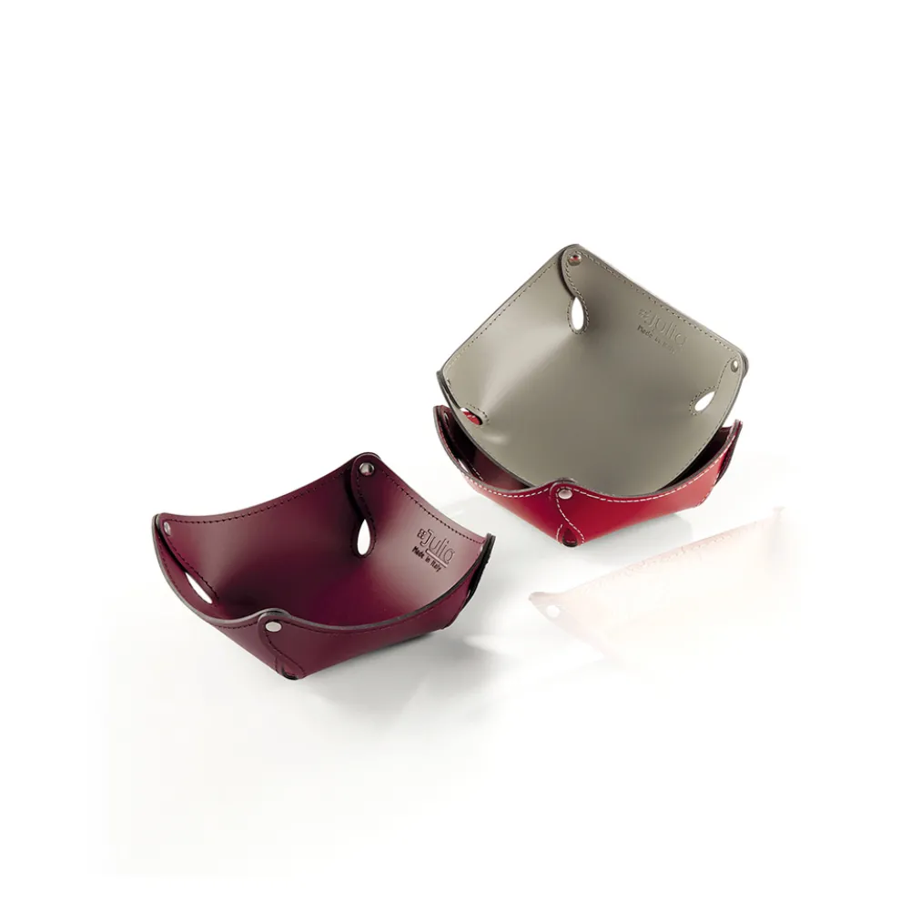 Leere Taschen aus Leder oder regeneriertem Leder - Modell Clay