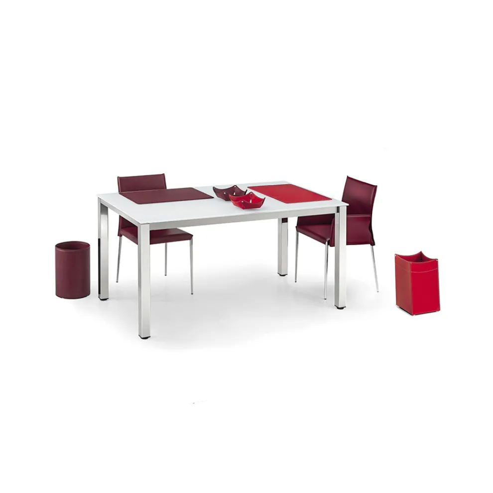 Leere Taschen aus Leder oder regeneriertem Leder - Modell Clay