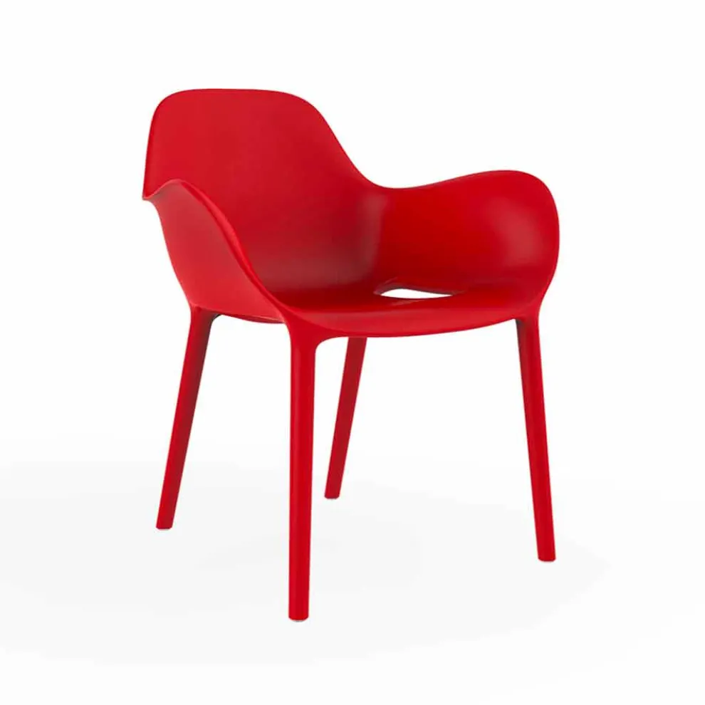 Gartensessel aus Polypropylen, Kollektion Sabinas von Vondom, 4 Stück