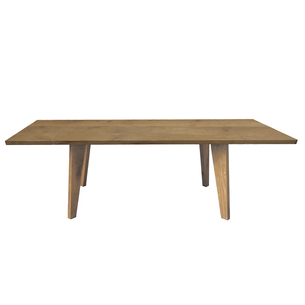 Living Table in Faux Solid Oak mit verschiedenen Kanten Made in Italy - Treebeard