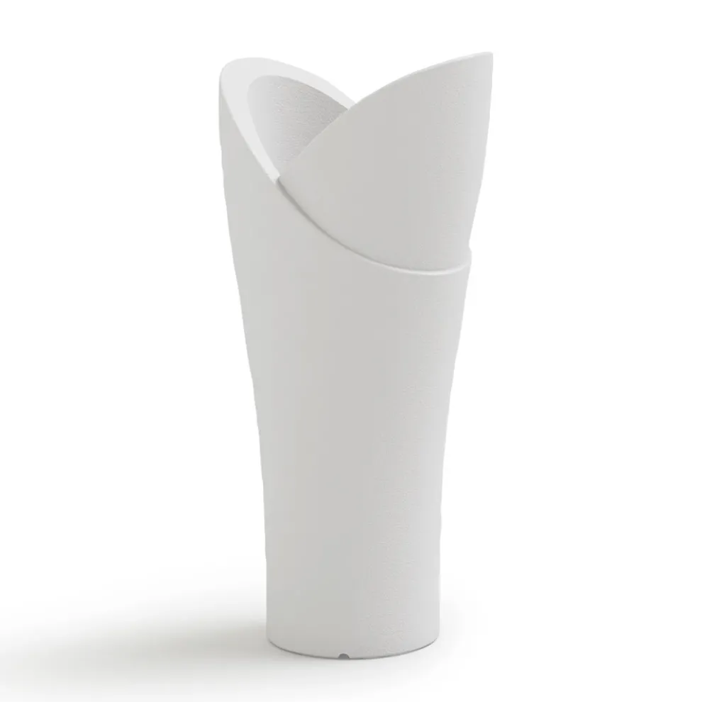 Dekorative Vase für den Innenbereich aus farbigem Polyethylen Made in Italy - Cervia