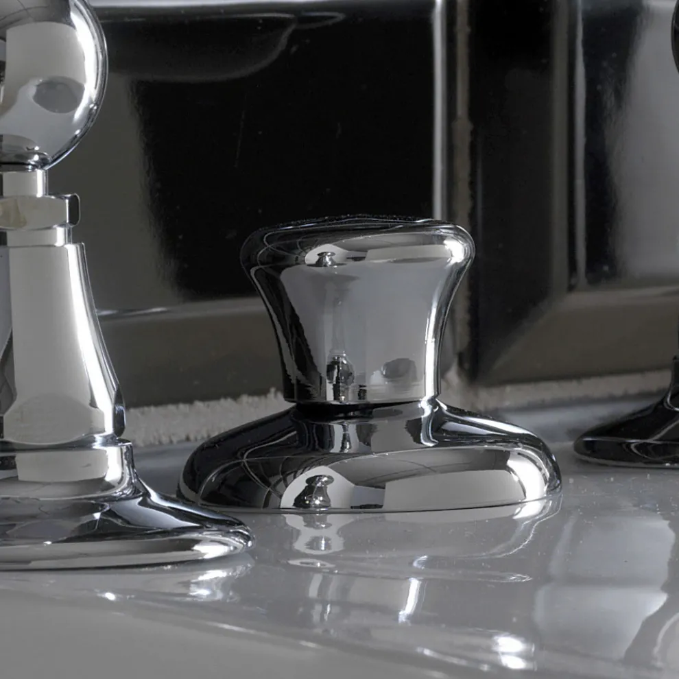 3-Loch-Bidetbatterie mit interner Lieferung aus Messing Made in Italy - Noriana