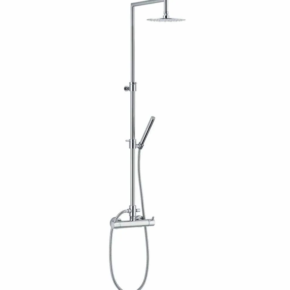 Luxus-Duschsäule in Messing-Chrom-Finish Made in Italy - Gallo