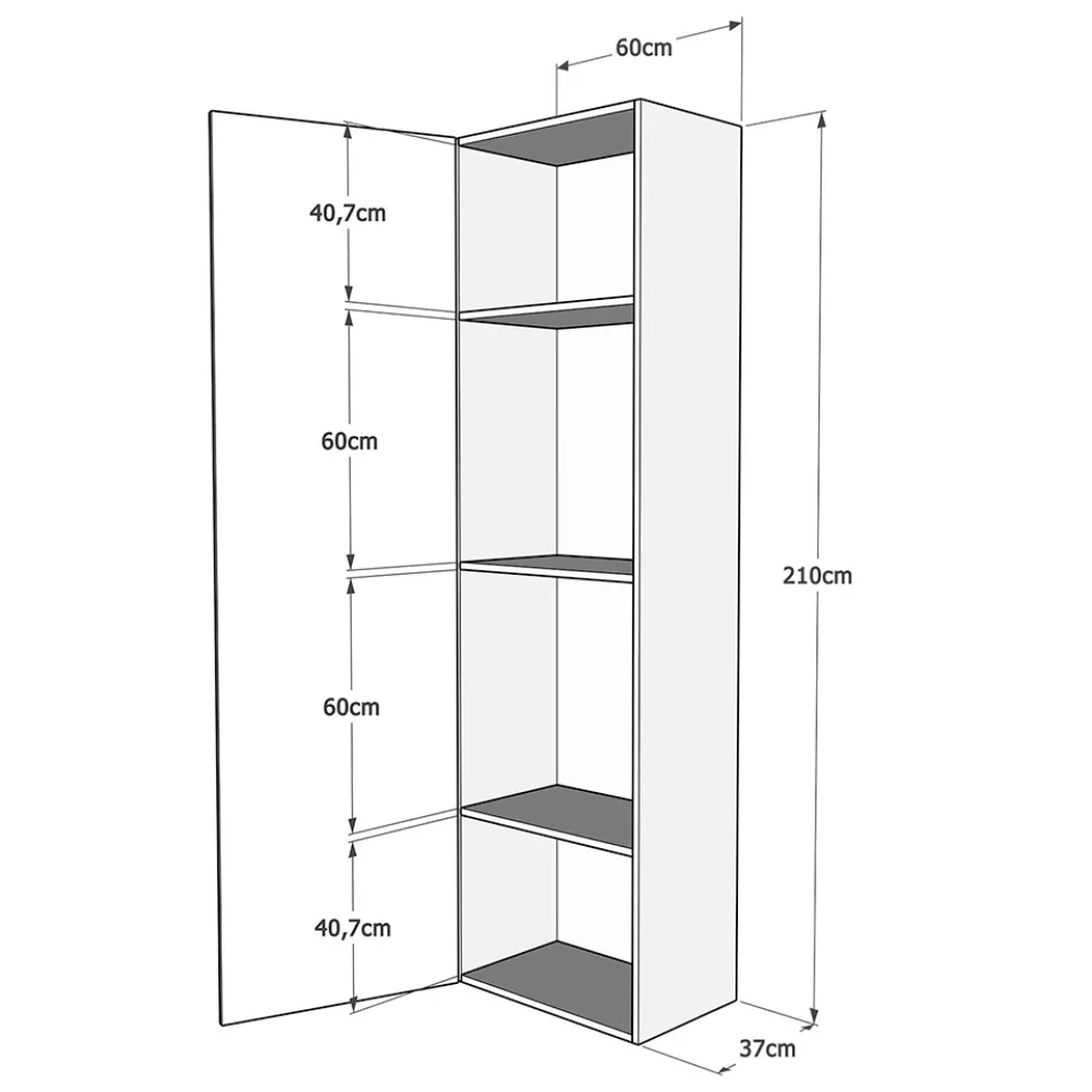 Queen-Size-Bett mit vertikalem Klappbett mit Säule und Wandeinheit - Magiccompare