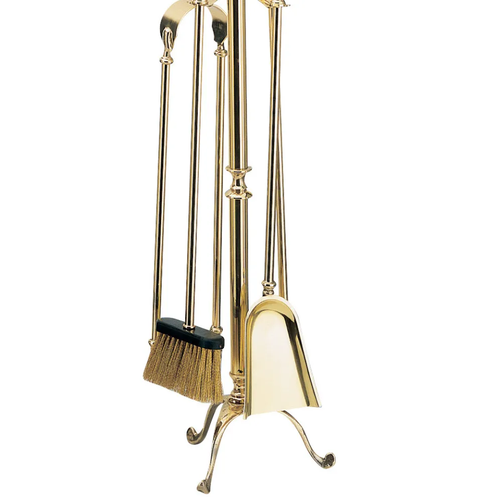 Messing-Werkzeughalter mit 4 Zubehörteilen, hergestellt in Italien – Nilpferd