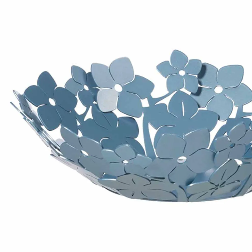 Modernes Herzstück mit Blumen aus feinem Eisen Made in Italy - Marken