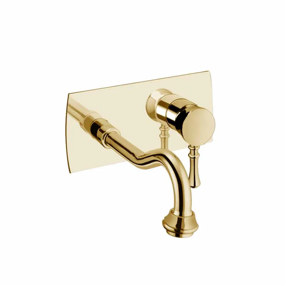 Made in Italy Design Einplatten-Wandmischer - Neno