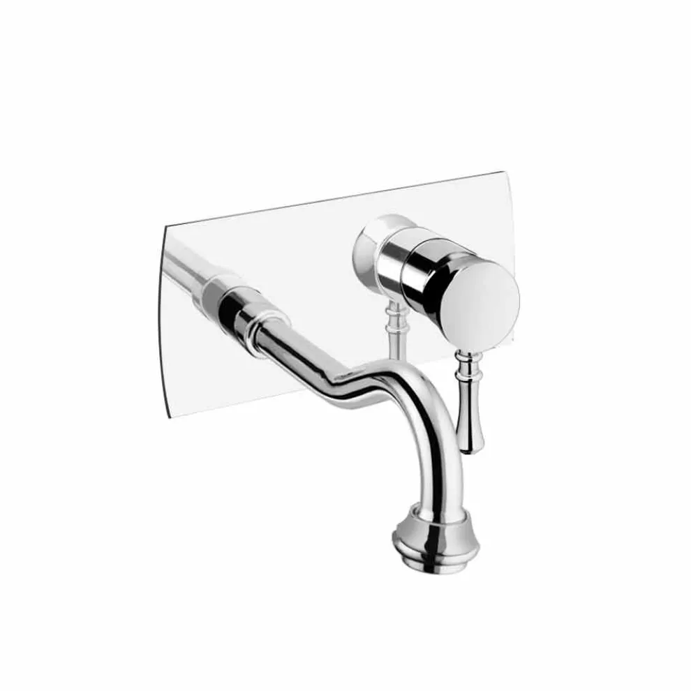 Made in Italy Design Einplatten-Wandmischer - Neno