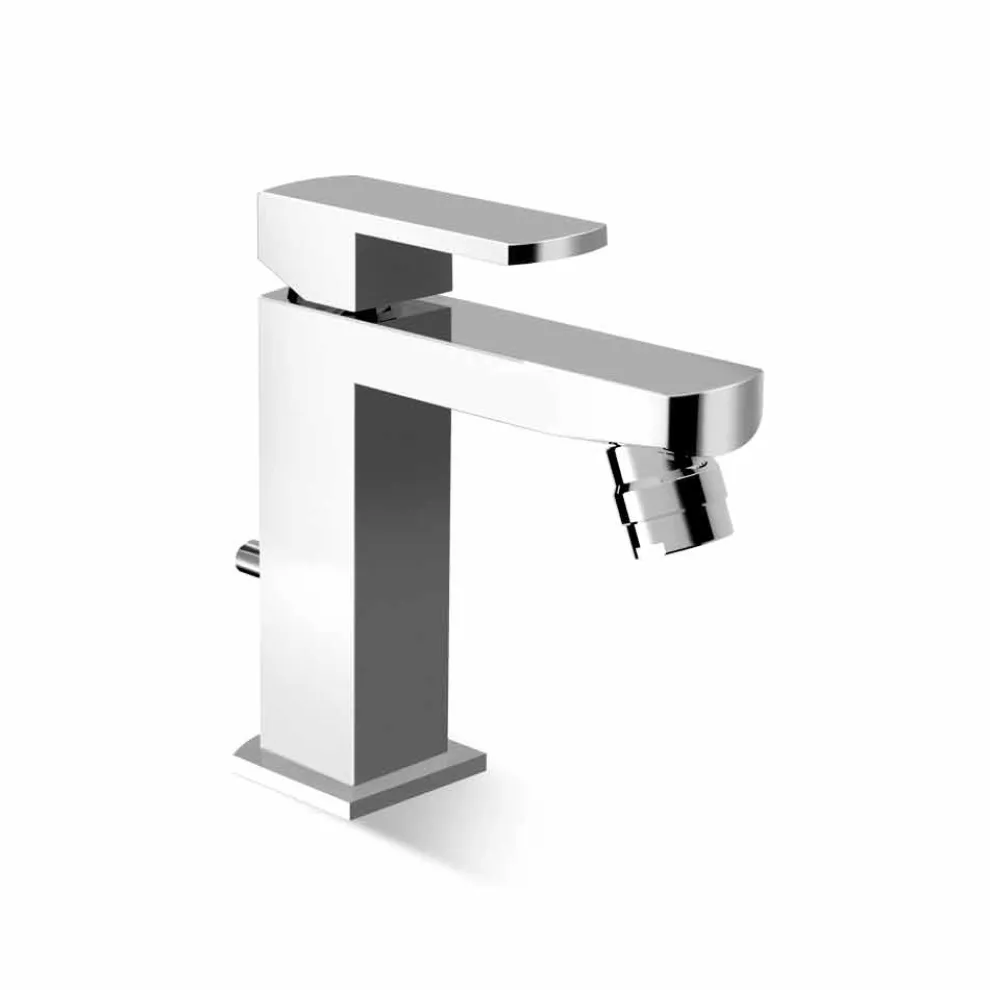Messing Bidet Mischbatterie mit Abfluss Made in Italy - Sika