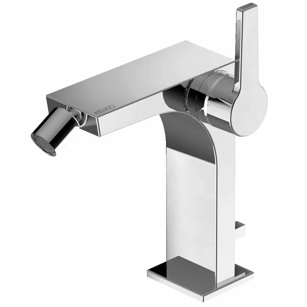 Messing-Einhebel-Bidetmischer mit Ablauf, kostbares Design - Etto