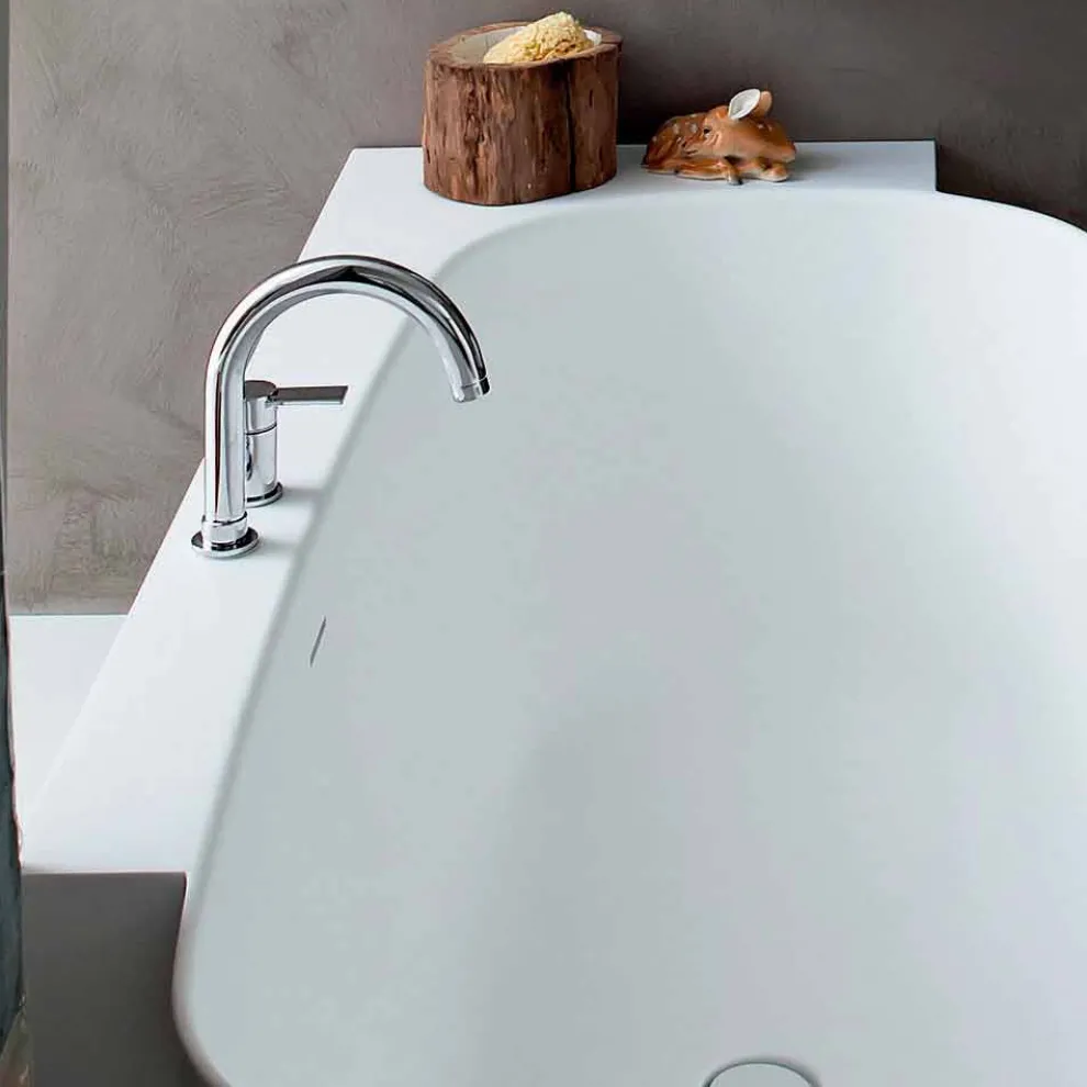 Modern Style White Design Freistehende Badewanne - Lipperiavas1