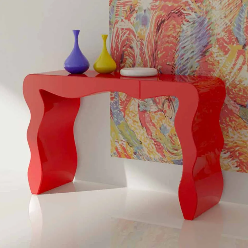 Moderne Designkonsole made in Italy, Wow