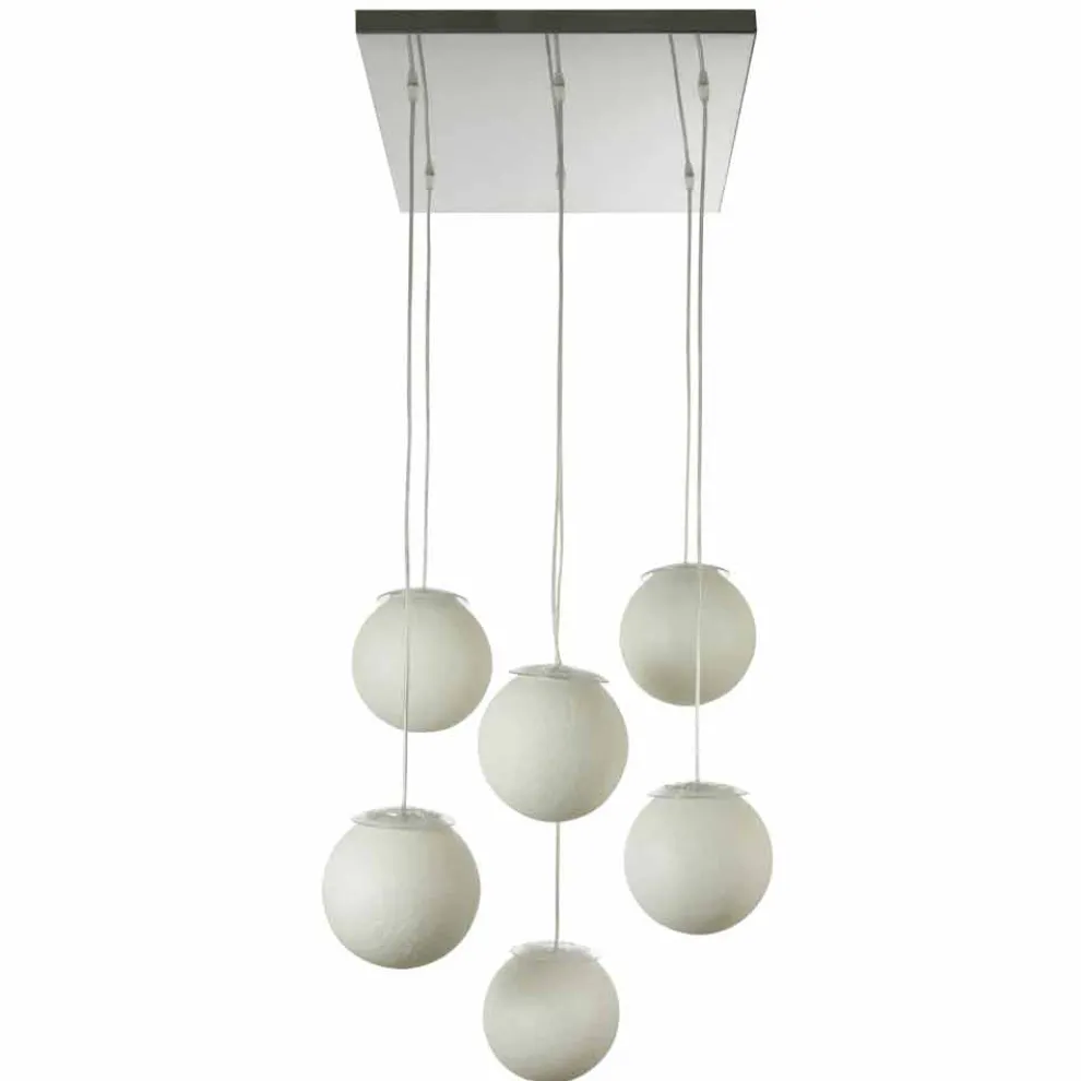 Moderne Design-Lüster In-es.artdesign Sei Lune aus Nebulit