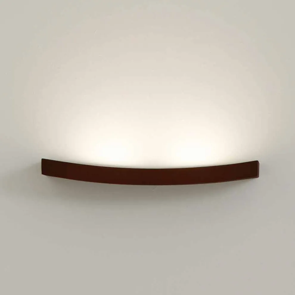 Moderne Design-Wandleuchte aus Stahl L50x H3.5xSp 10 cm Eldora