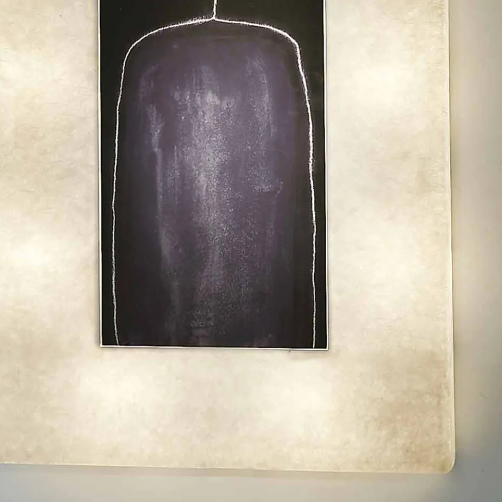 Moderne Design-Wandleuchte In-es.artdesign Lunar Bottle 2 in Nebulite