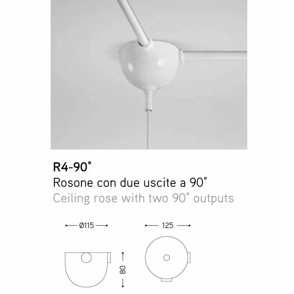 Moderne Hängelampe aus Keramik Gli Illustri 5 von Aldo Bernardi