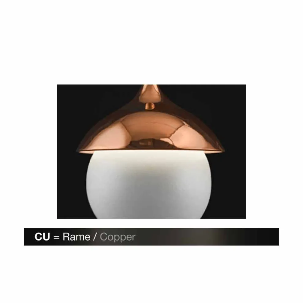 Moderne Hängeleuchte aus Keramik Gli Illustri 9 Aldo Bernardi