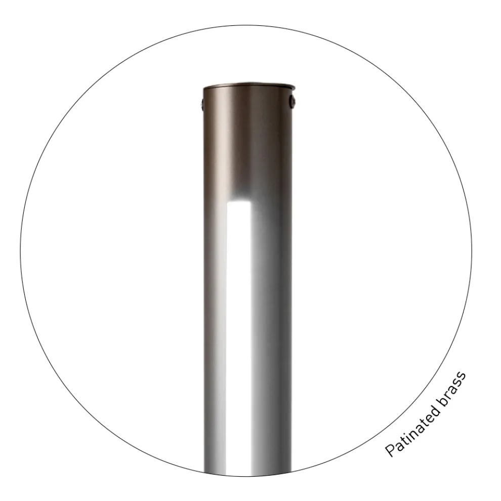 Moderne Metall-Stehlampe mit doppelter Beleuchtung, hergestellt in Italien – römisch