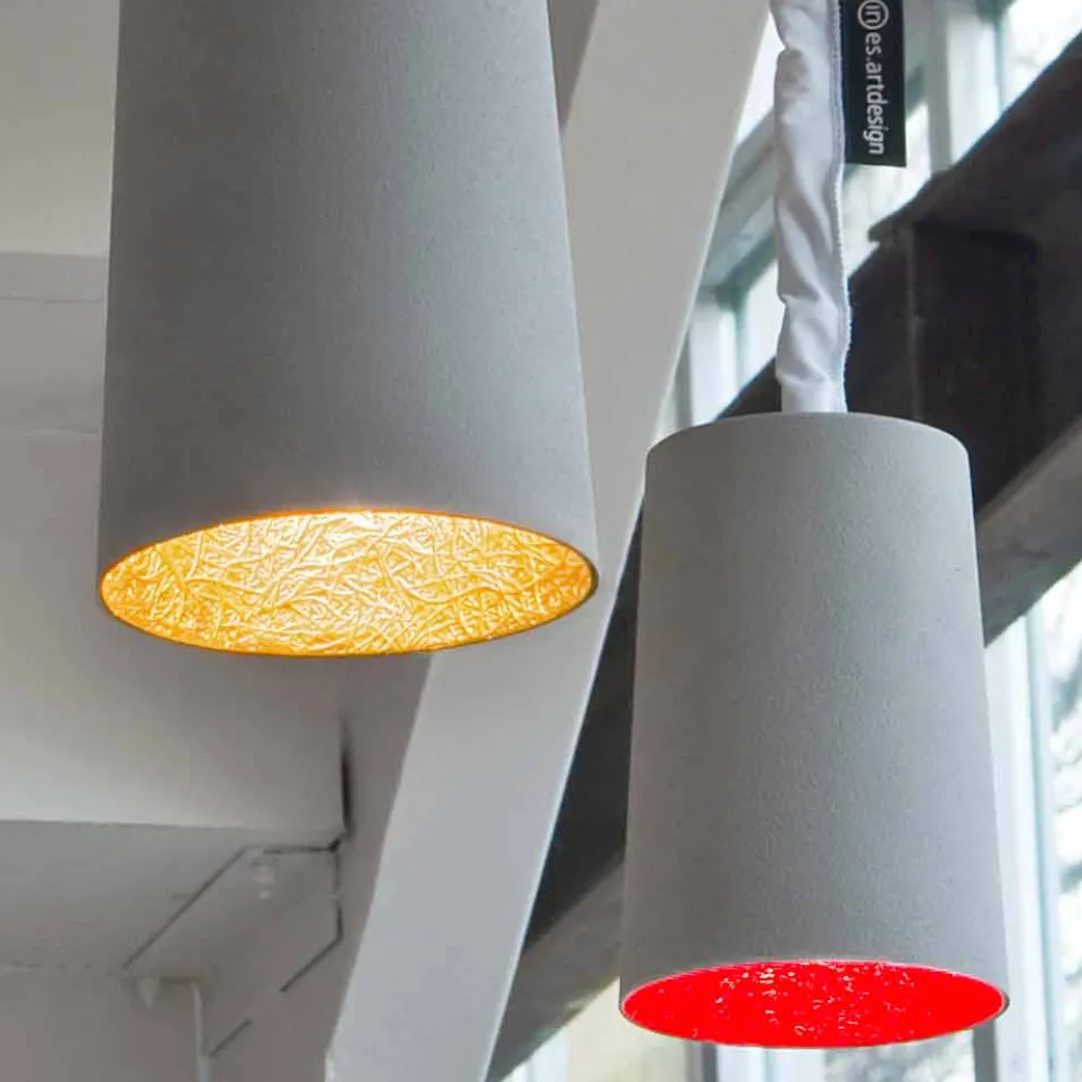 Moderne Pendelleuchte In-es.artdesign Paint Painted Beton