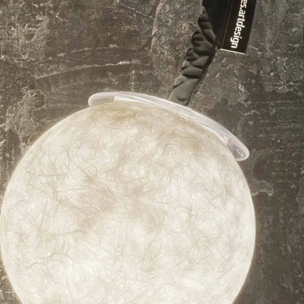 Moderne Wandleuchte In-es.artdesign Micro Luna Nebulite Wandleuchte