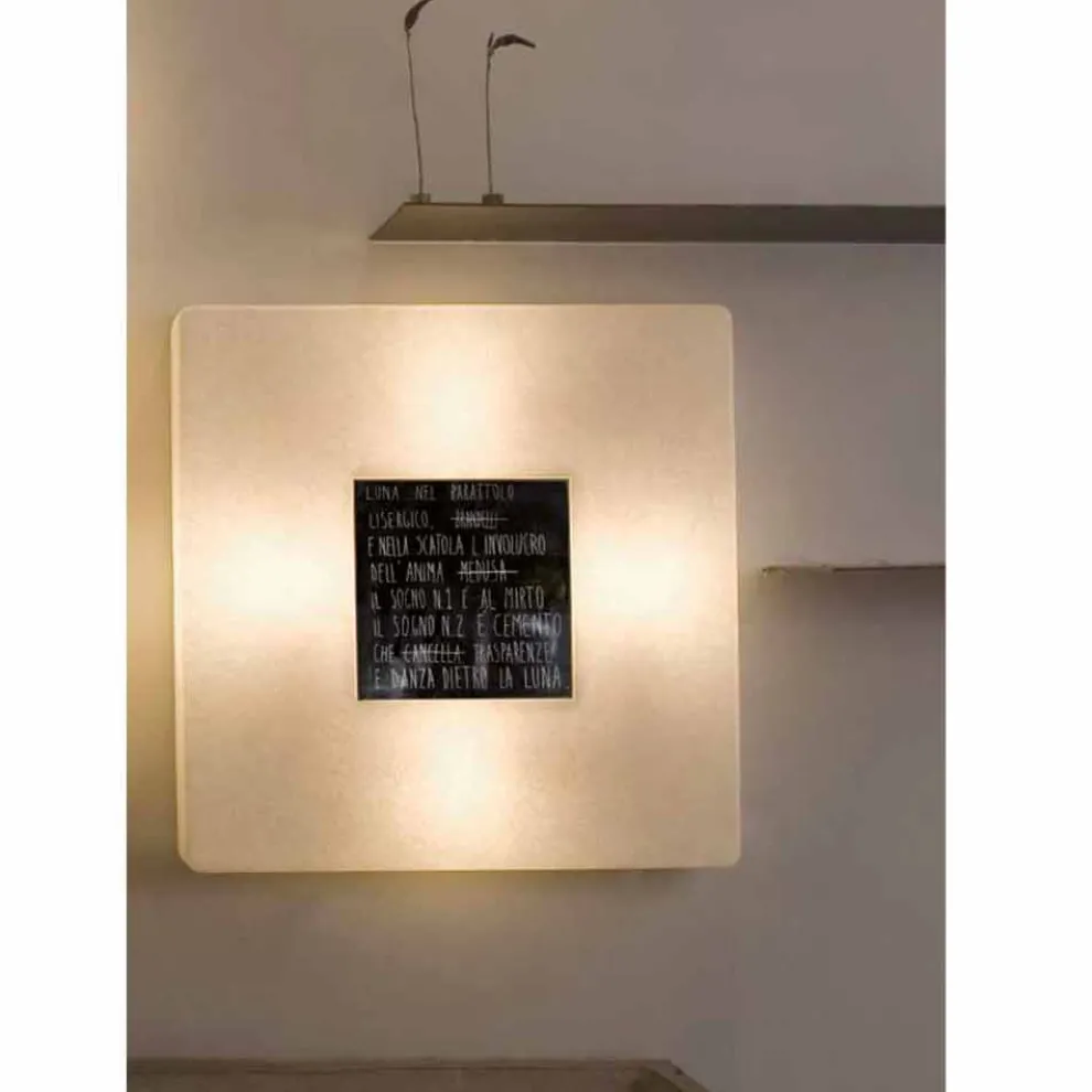 Moderne Wandleuchte In-es.artdesign Fragments 3 Nebulite Design