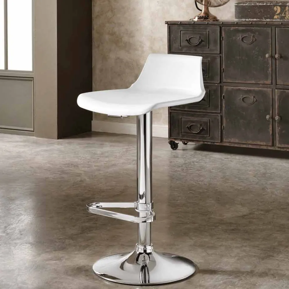 Moderner Design Hocker aus PVC - Rizzo