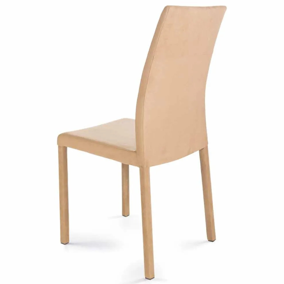 Moderner Design Stuhl, made in Italy, Jamila, für Esszimmer