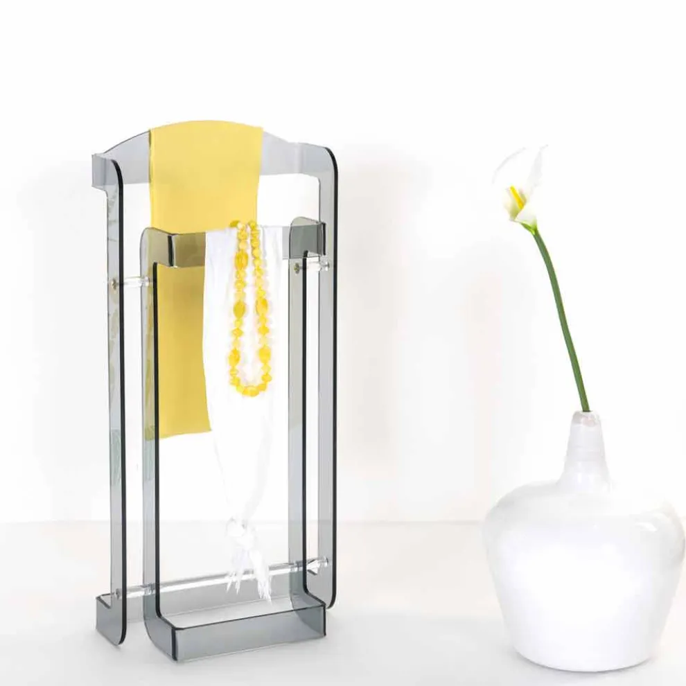 Moderner Design-Diener in Mose Plexiglas, hergestellt in Italien