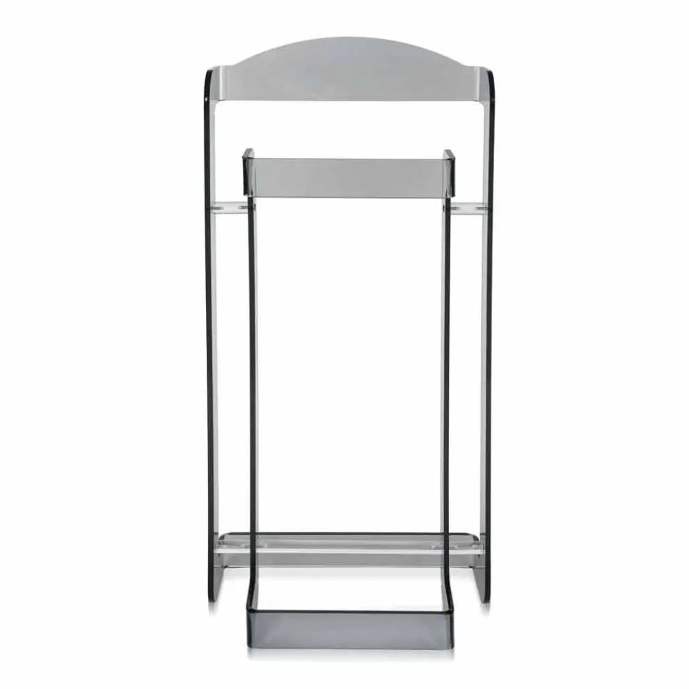 Moderner Design-Diener in Mose Plexiglas, hergestellt in Italien