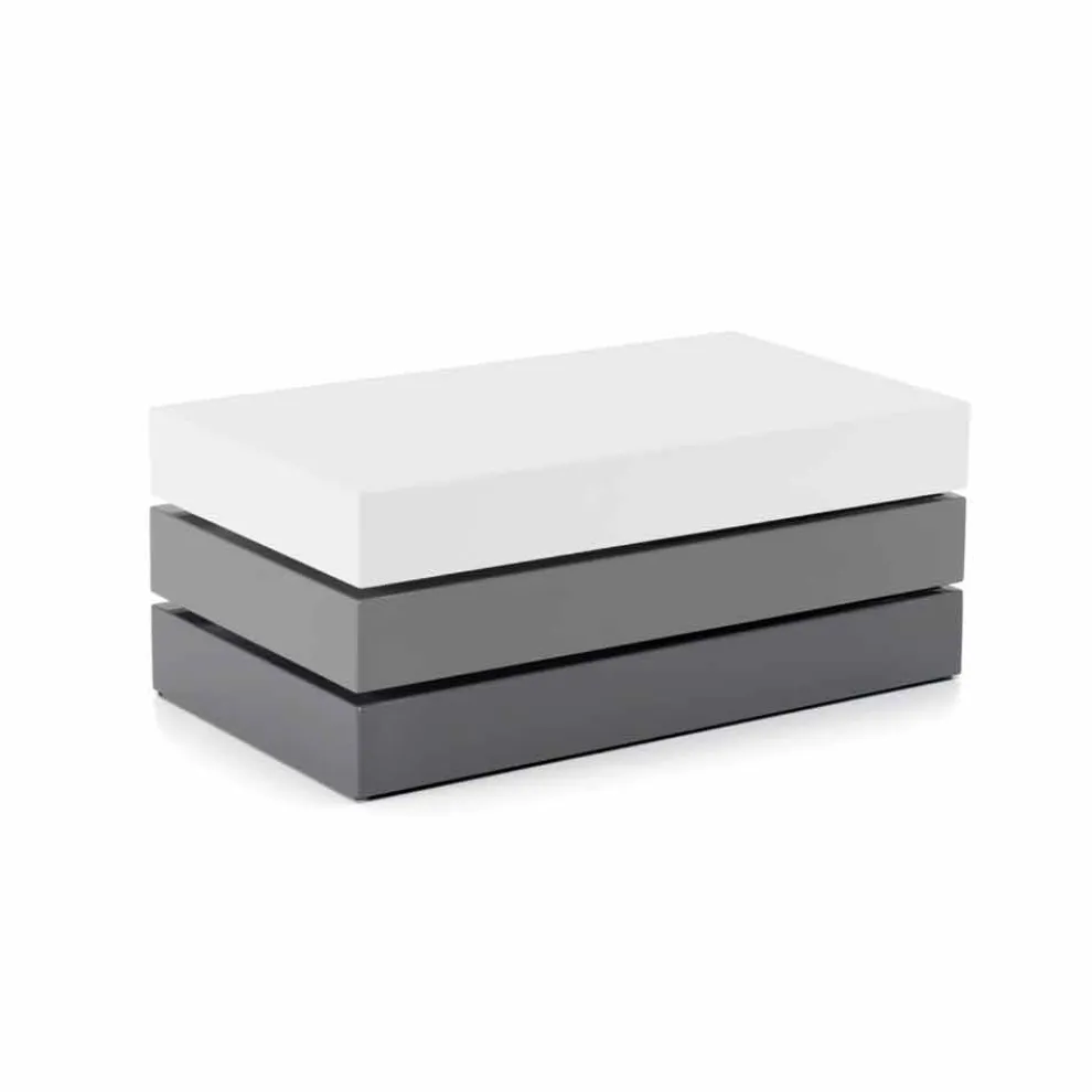 Moderner Design-Kaffeetisch-Behälter in Mdf - Tiziana