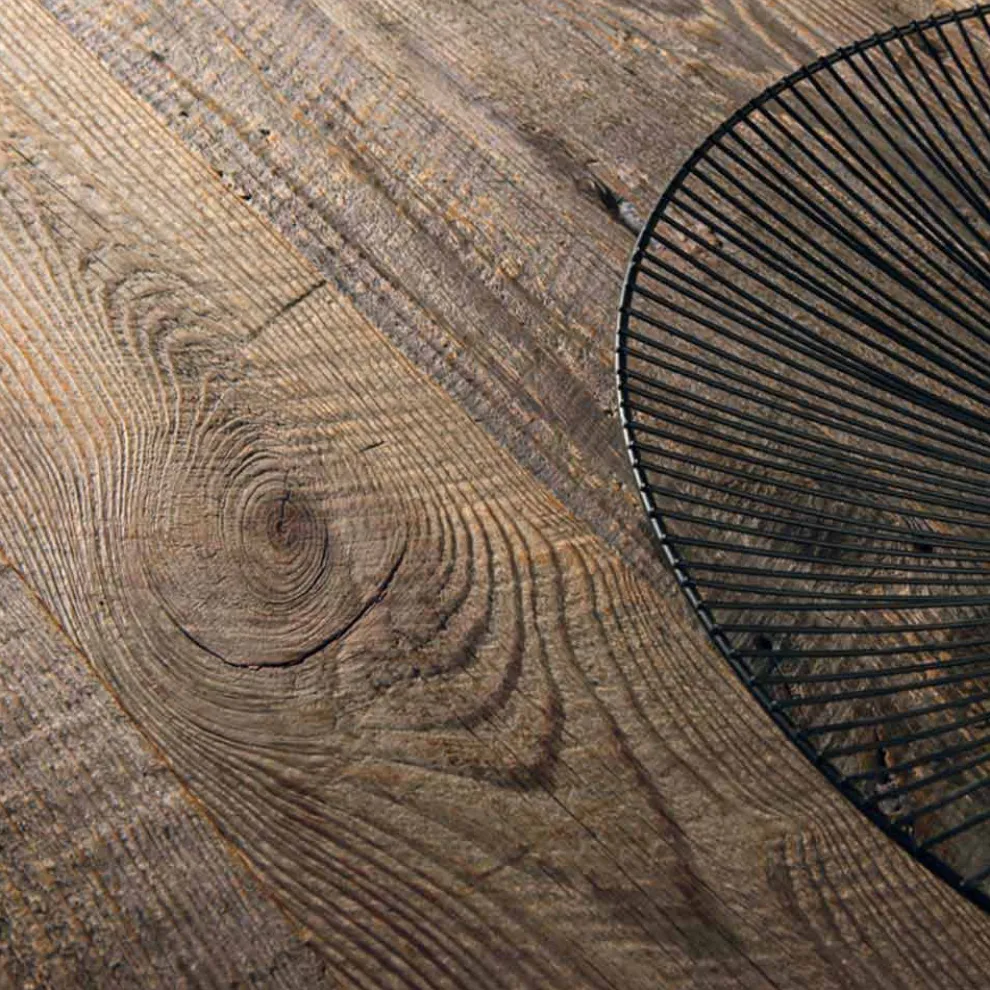 Moderner Esstisch aus Massivholz made in Italy, Oncino