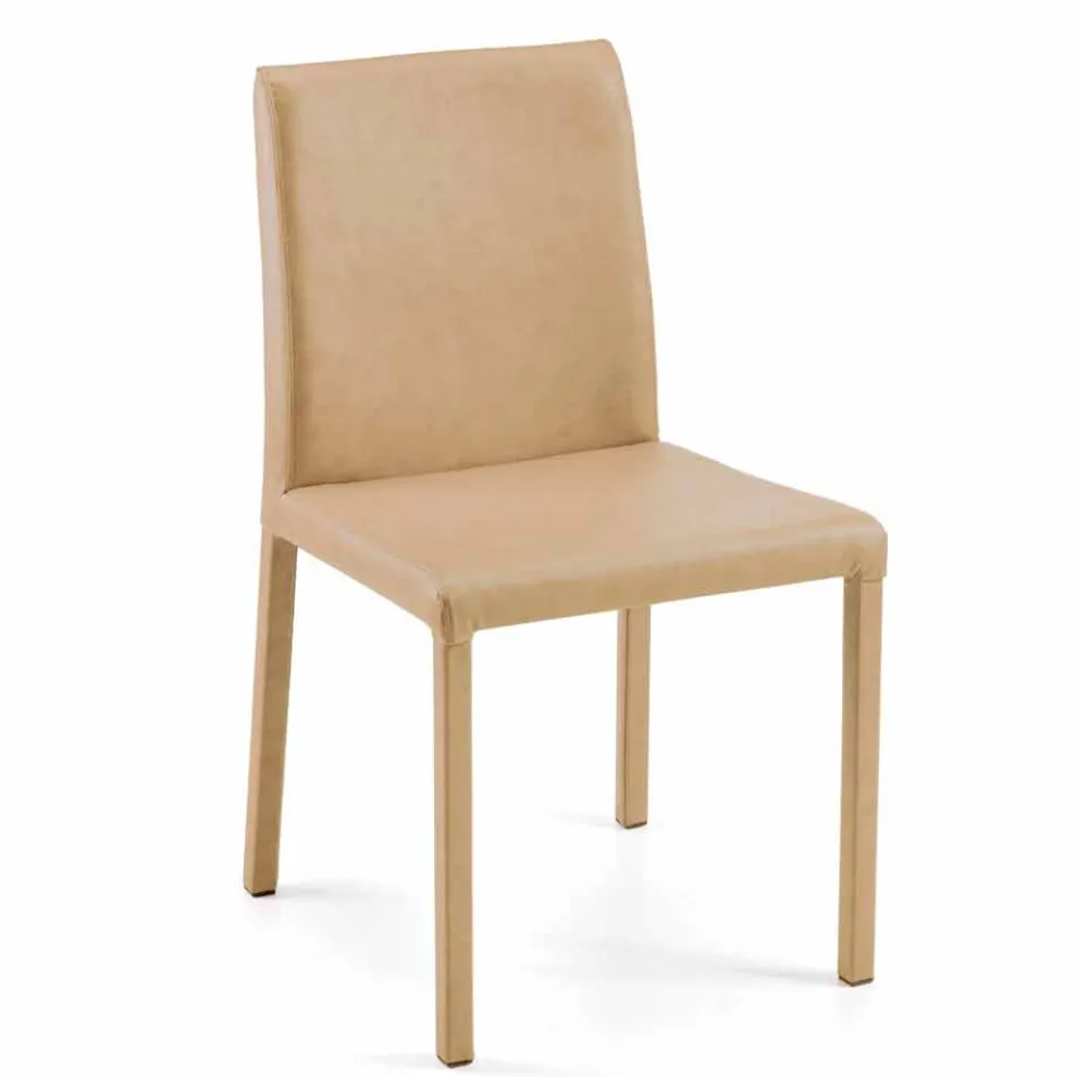 Moderner Esszimmerstuhl im Design Jamila, handgefertigt in Italien