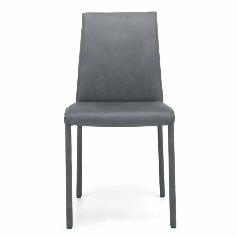 Moderner gepolsterter und gepolsterter Wohnstuhl, hergestellt in Italien – Monnalisa